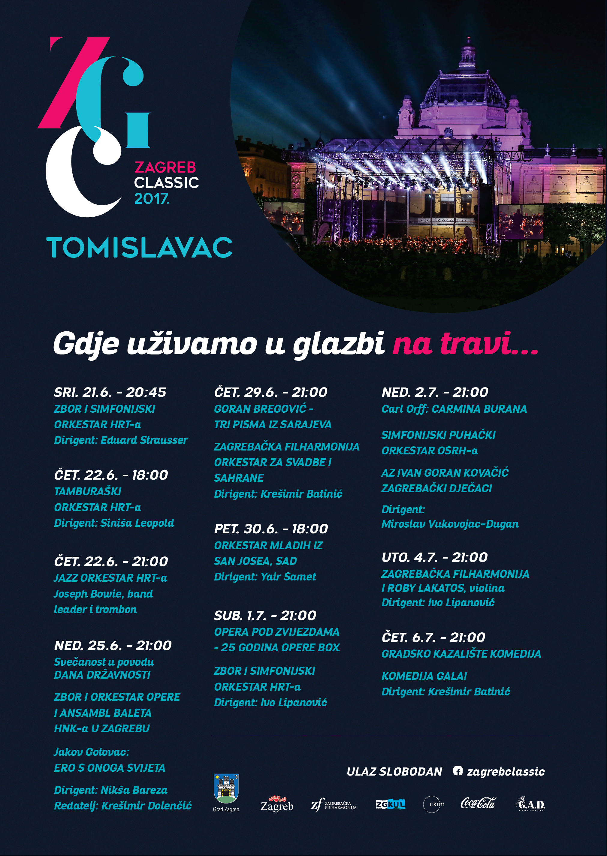 KOMEDIJA GALA - Koncert Kazališta "Komedija" u sklopu Festivala Zagreb Classic