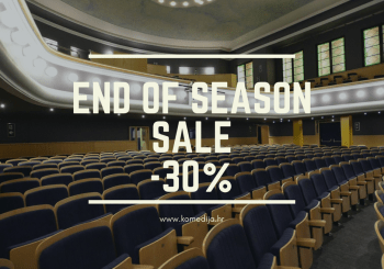 Za kraj sezone – popust od 30% za sve predstave u lipnju!