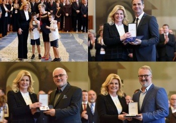 Umjetnicima Kazališta “Komedija” dodijeljena priznanja Republike Hrvatske u prigodi obilježavanja Dana državnosti