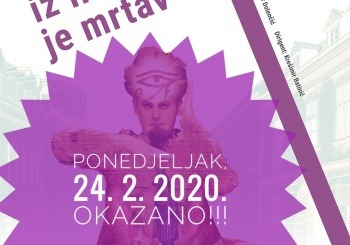 Otkazana izvedba glazbenog krimića “Faraon iz Ilice je mrtav”