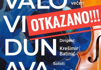 Otkazan koncert VALOVI DUNAVA