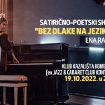 Satirično-poetski show “Bez dlake na jeziku” – Ena Rajić