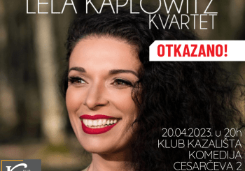 Otkazan koncert “LELA KAPLOWITZ KVARTET”<span class=