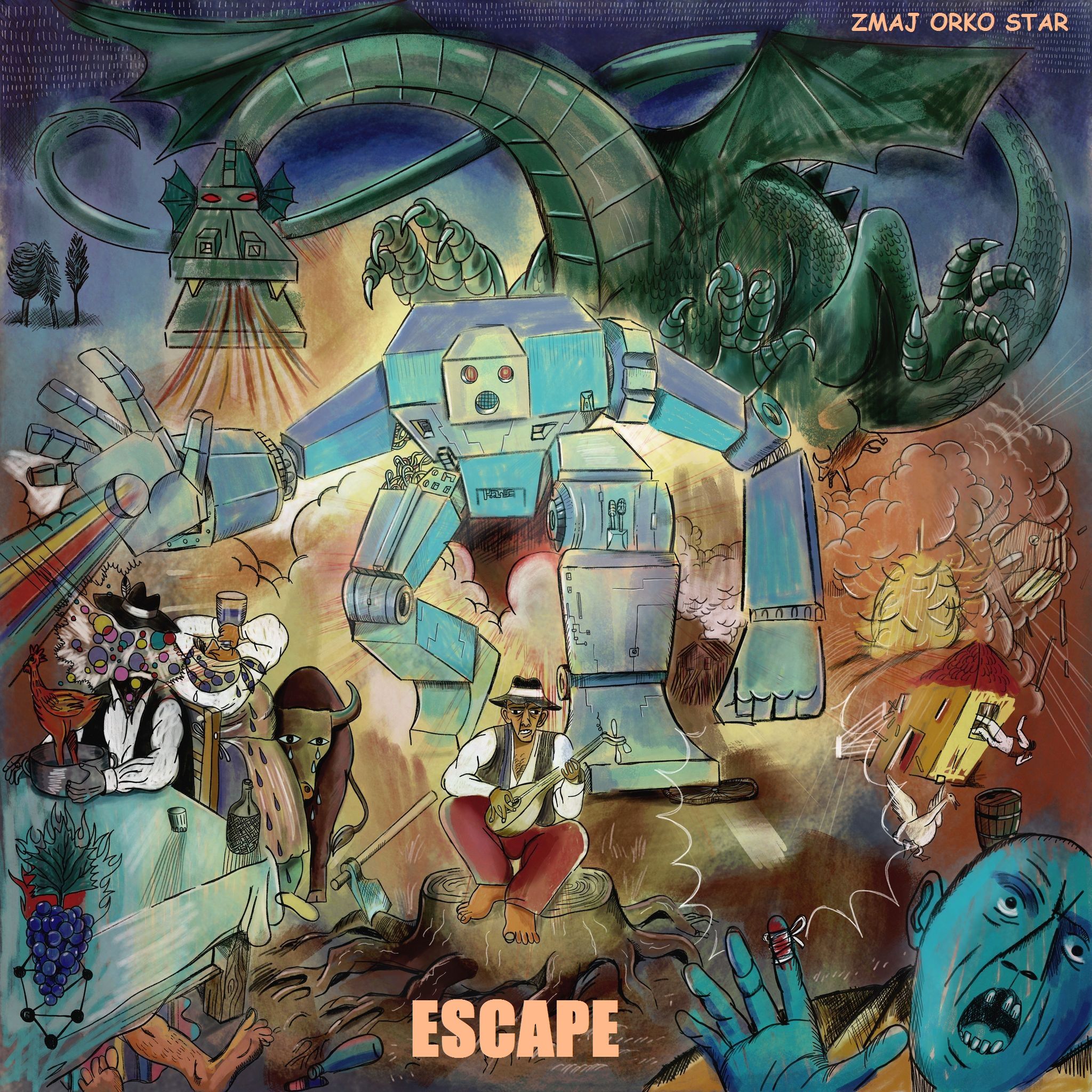 Zmaj Orko Star promocija albuma Escape