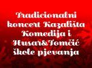 Tradicionalni koncert Kazališta Komedija i Husar&Tomčić škole pjevanja