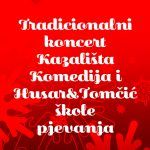 Tradicionalni koncert Kazališta Komedija i Husar & Tomčić škole pjevanja