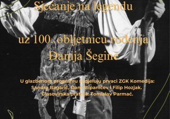Prije stotinu godina rođen je operetni velikan Đani Šegina!