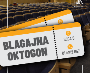 Obavijest o radnom vremenu blagajne Oktogon od 18. do 22. travnja 2025.!
