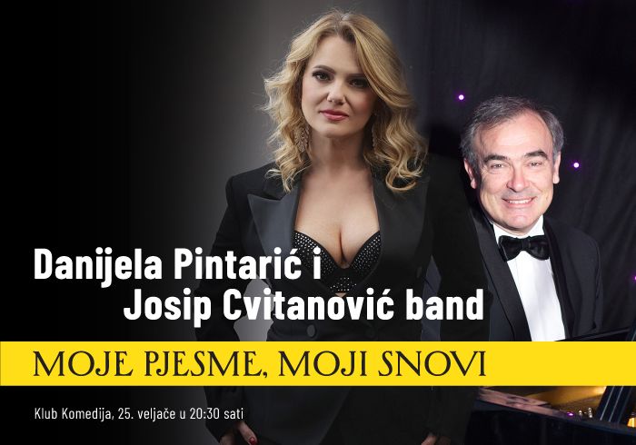 Danijela Pintarić & Josip Cvitanović band - "Moje pjesme moji snovi", koncert
