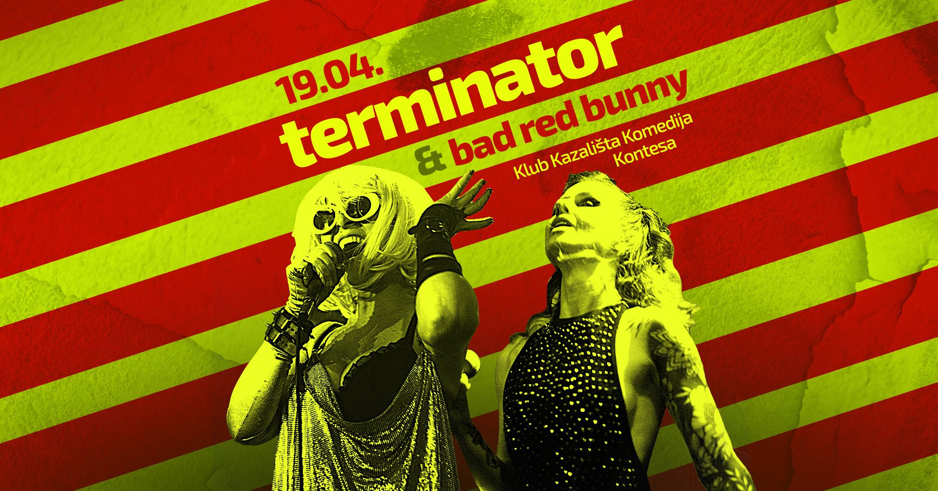 Terminator i Bad Red Bunny, koncert