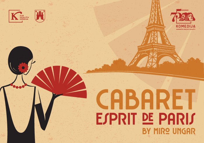 Cabaret "Esprit de Paris" by Miro Ungar