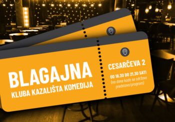Blagajna Kluba Kazališta Komedija počinje s radom!
