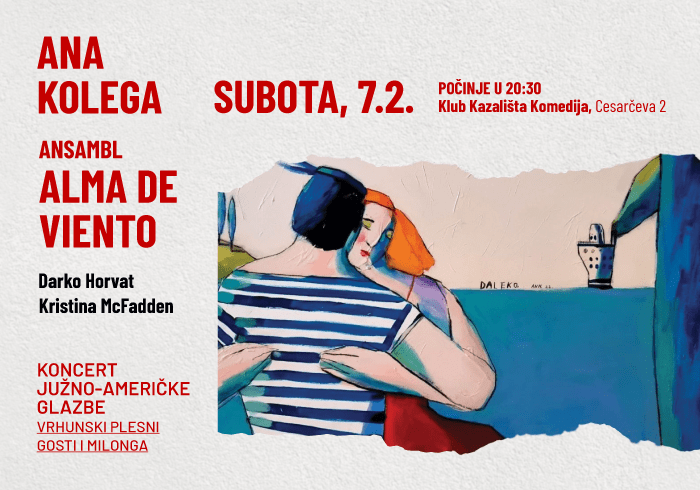 KONCERT JUŽNOAMERIČKE GLAZBE I MILONGA