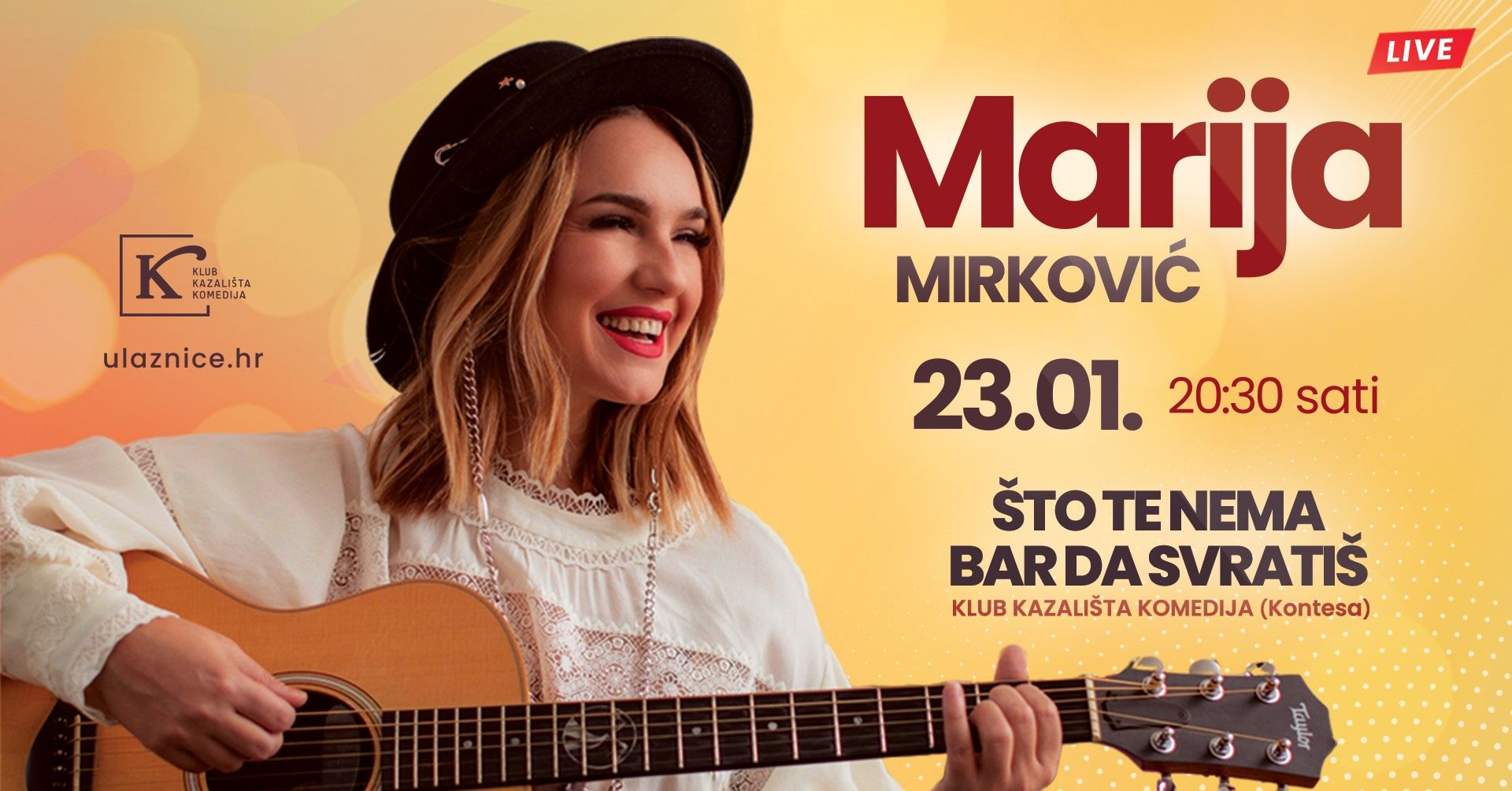 Marija Mirković: Što te nema bar da svratiš