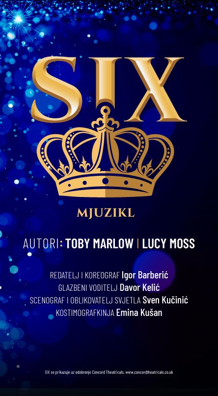 Mjuzikl SIX ponovno u Zagrebu!