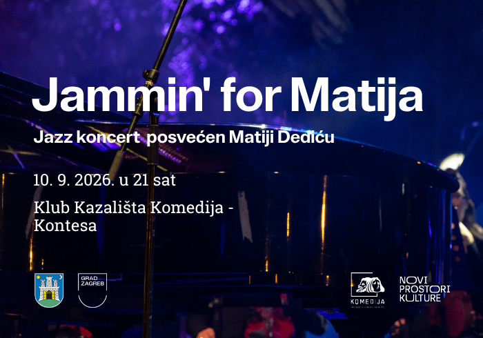 Jammin´ for Matija - Jazz koncert posvećen Matiji Dediću